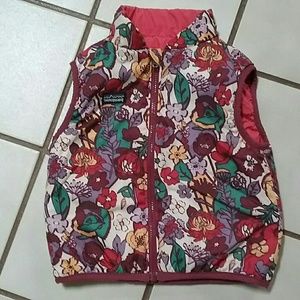 Patagonia reversible toddler girls vest